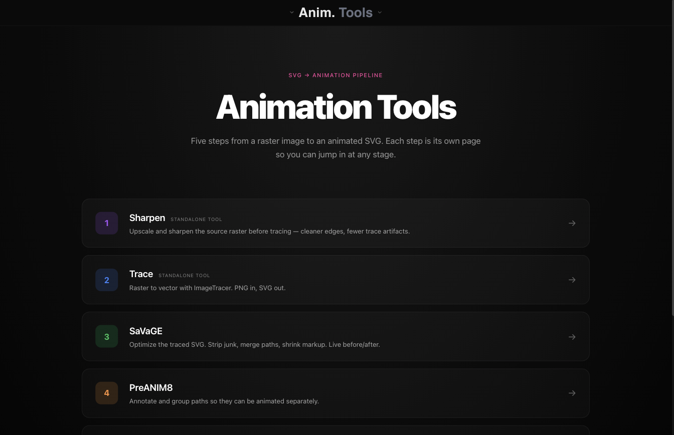 this.poc.rocks — animation suite